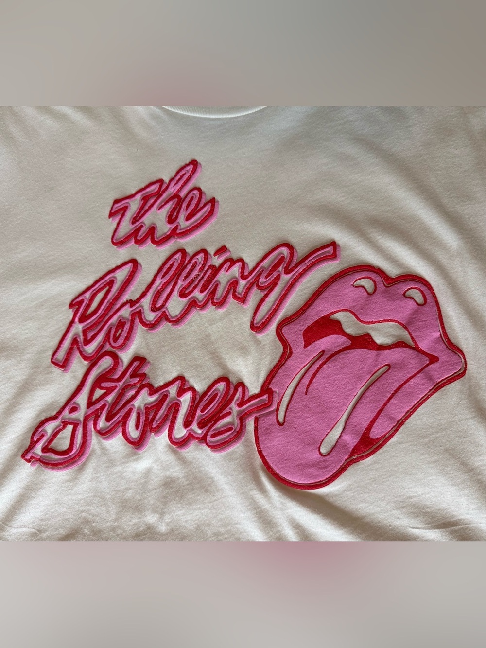The Rolling Stones Pink Tongue Graphic Tee - Picture 3 of 3